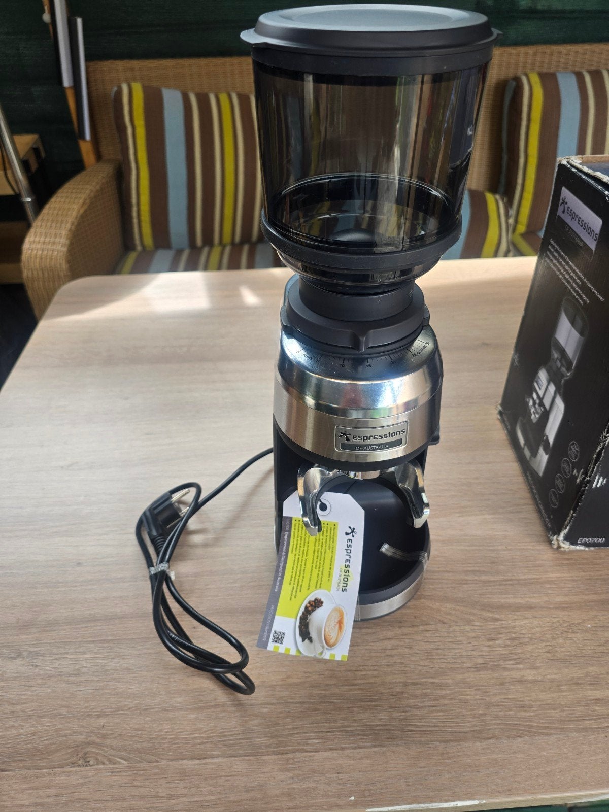 Espressions Precision Grinder EP0700 Koffiemolen, Witgoed en Apparatuur, Ophalen of Verzenden, Zo goed als nieuw, Espresso apparaat