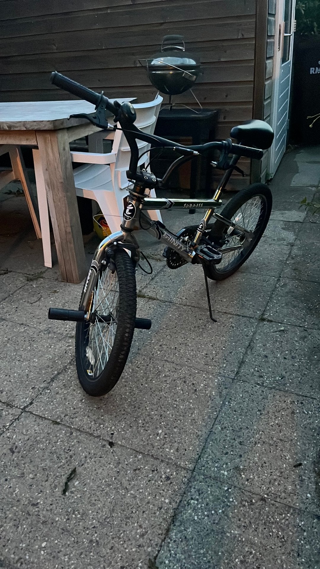 Bmx, Fietsen en Brommers, Fietsen | Crossfietsen en BMX, Ophalen, Gebruikt, Staal, Stuur 360° draaibaar