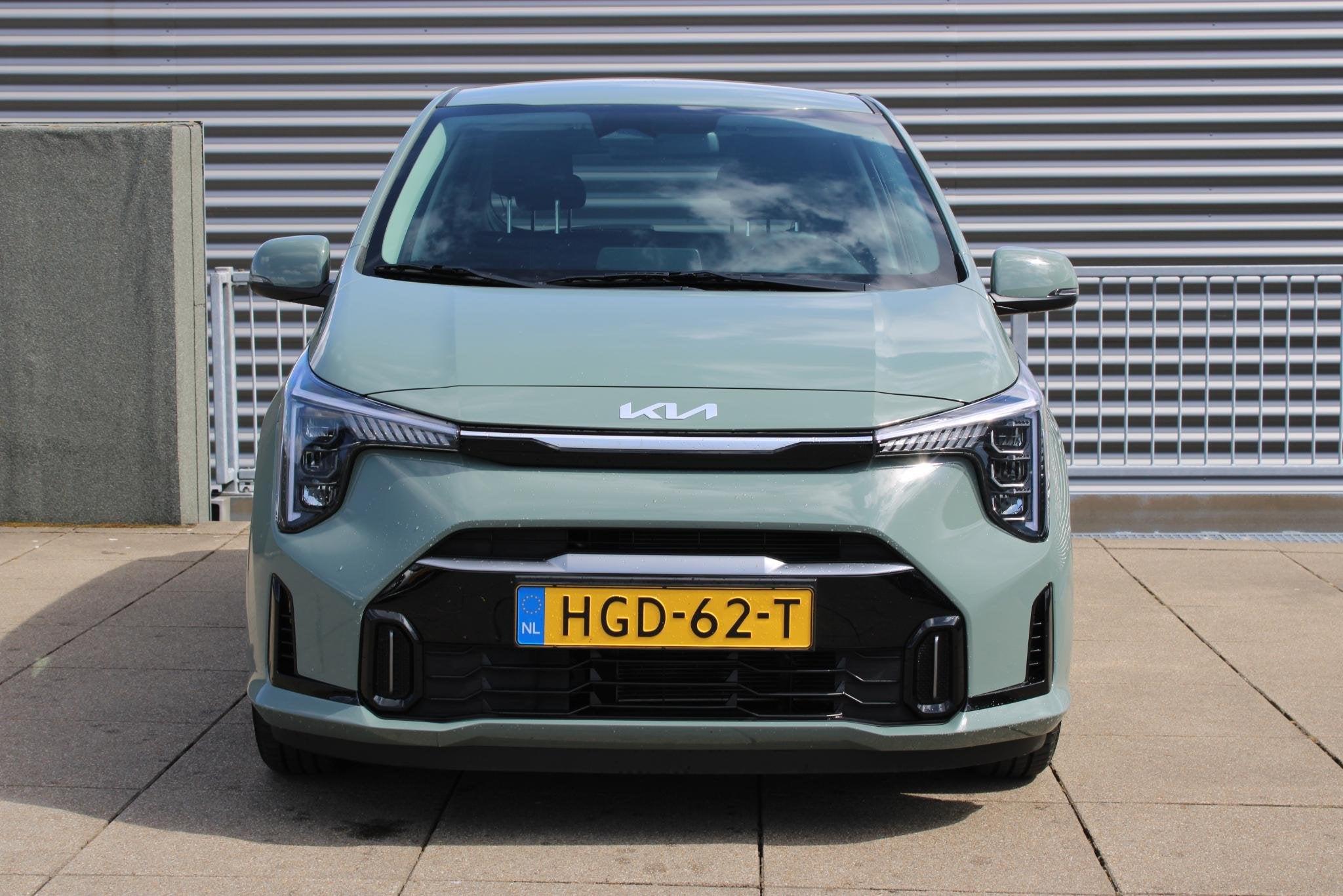 Kia Picanto 1.0 DPI DynamicPlusLine airco / navigatie / carp, Auto's, Stof, Euro 6, 4 stoelen, Lichtsensor