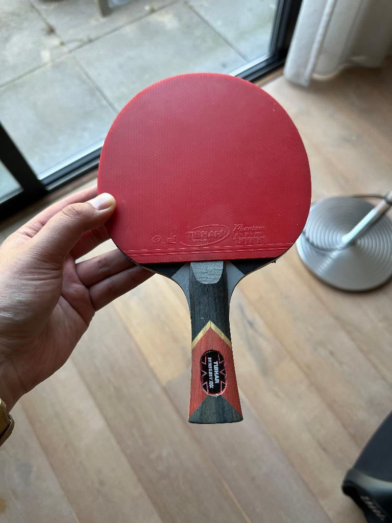 Tibhar Samsonov Tibhar Phantom X-Press Tafeltennis racket, Ophalen of Verzenden, Zo goed als nieuw, Net, Batje(s) of Balletje(s)