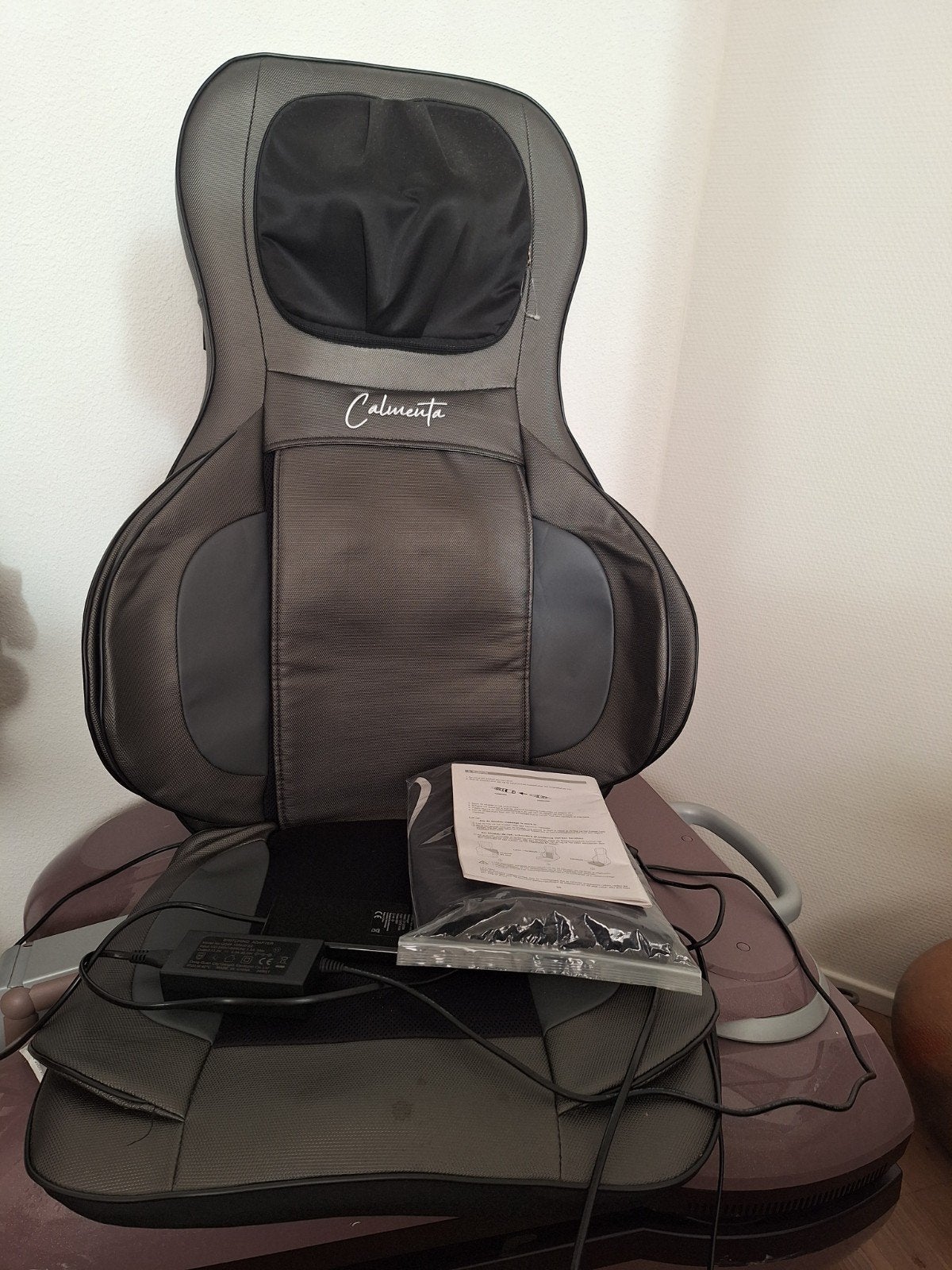 Calmenta Shiatsu Nek- en Rugmassagestoel - CF-2309A, Ophalen, Zo goed als nieuw, Massagestoel of Kussen