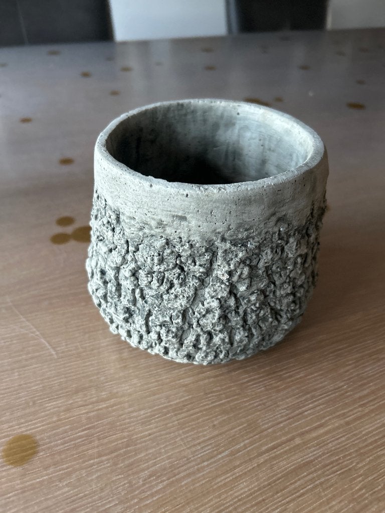 Decoratieve betonnen pot, Ophalen, Overige soorten, Halfschaduw, Minder dan 100 cm