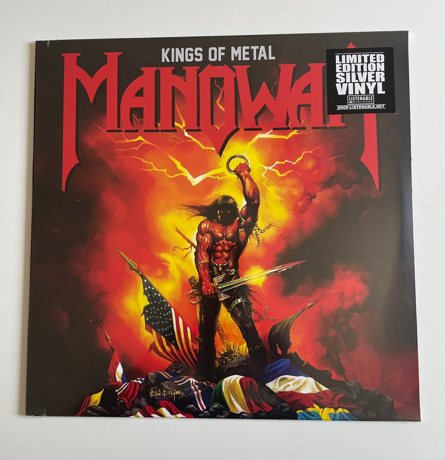 Manowar - Kings of metal LP, Ophalen of Verzenden, Nieuw in verpakking