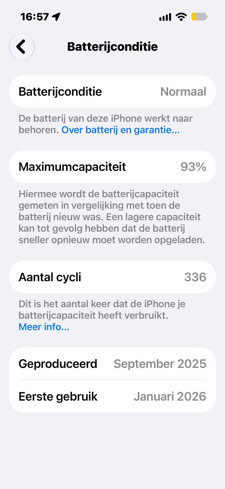 Iphone 16 zwart
