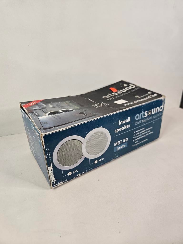 Artsound Inwall Speaker MDT 50 - Nieuw in doos, Ophalen of Verzenden, Nieuw, Minder dan 60 watt, Overige merken