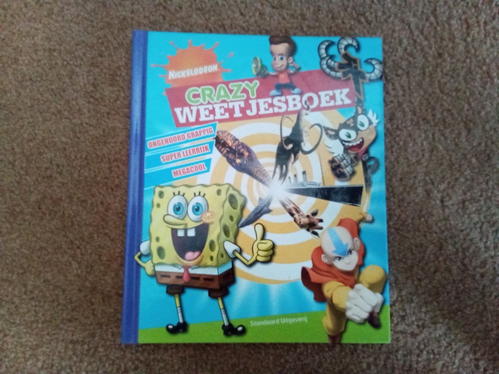 Nickelodeon crazy weetjesboek, Ophalen of Verzenden, Zo goed als nieuw