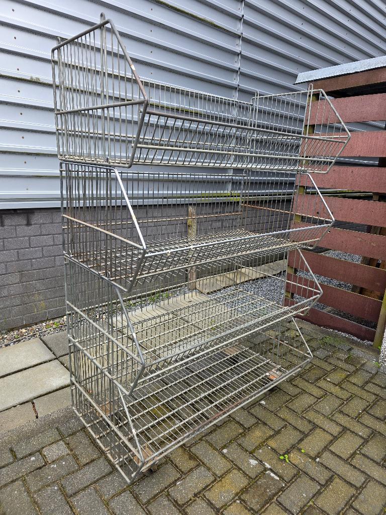 8 Supersterke draadmanden, Gebruikt, 100 cm of meer, 60 cm of meer, Overige typen
