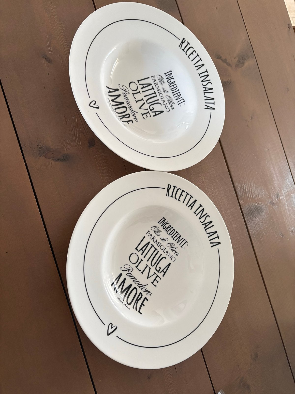 Rivièra Maison Ricetta Insalata salade- en pastaborden, Huis en Inrichting, Overige merken, Ophalen of Verzenden, Zo goed als nieuw