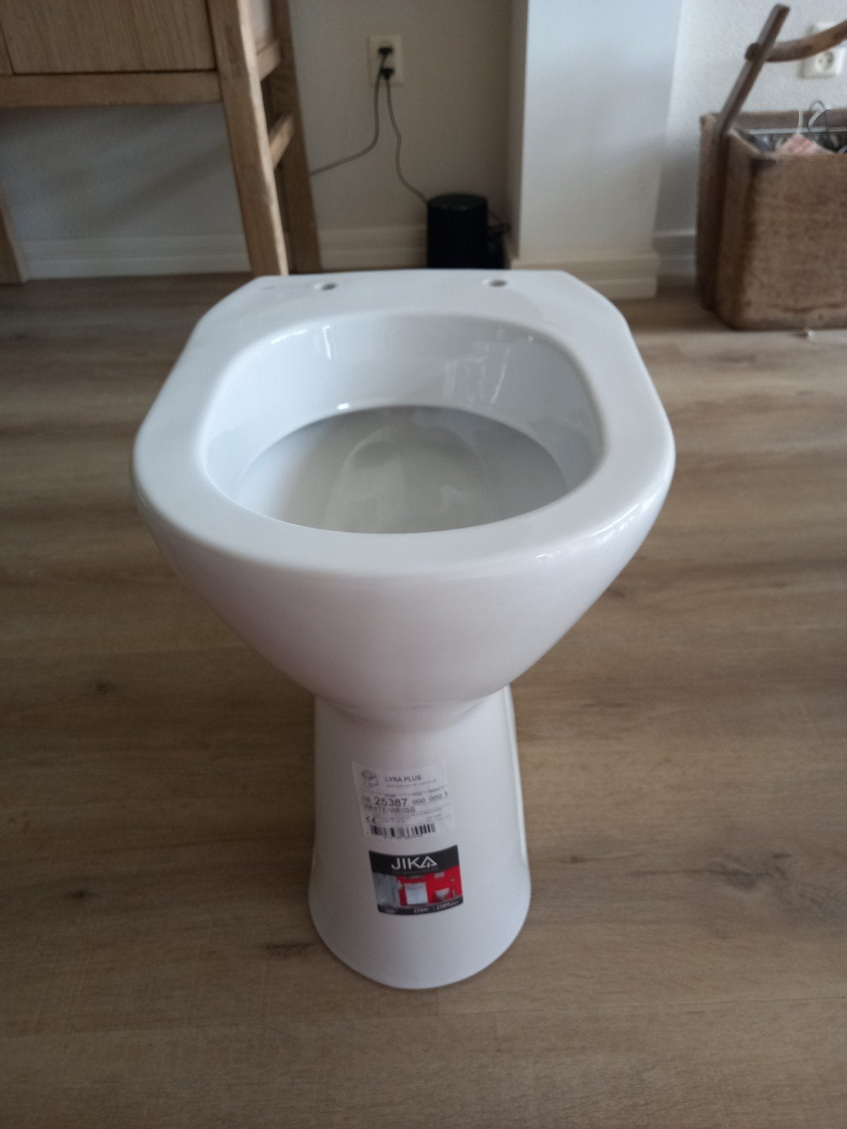 Nieuw Jika Lyra Plus staand toilet verhoogd wit, Ophalen of Verzenden