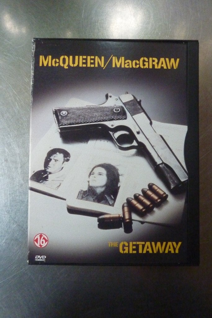 The Getaway (Steve McQueen, Ali MacGraw), Vanaf 16 jaar, Ophalen of Verzenden, Zo goed als nieuw, Actie