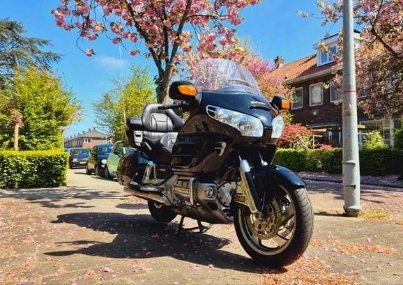 Honda Goldwing 2002 zwart, Motoren, Cruise Control, Particulier, Meer dan 35 kW, Toermotor