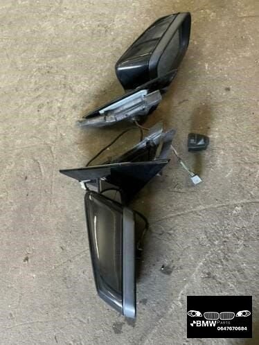 Set spiegel hoogglans zwart Bmw 3-Serie E46 sedan touring, Auto-onderdelen, Ophalen, Gebruikt, -, -