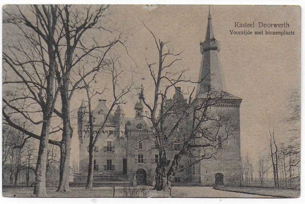 Kasteel Doorwerth Oude Ongelopen Amsichtkaart ( B6313), Ophalen of Verzenden, 1960 tot 1980, Gelopen