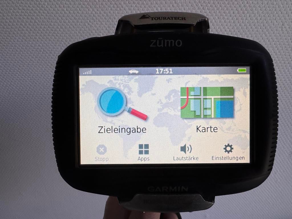 Garmin Zumo 345 Western Europe lifetime update, Ophalen of Verzenden, Gebruikt