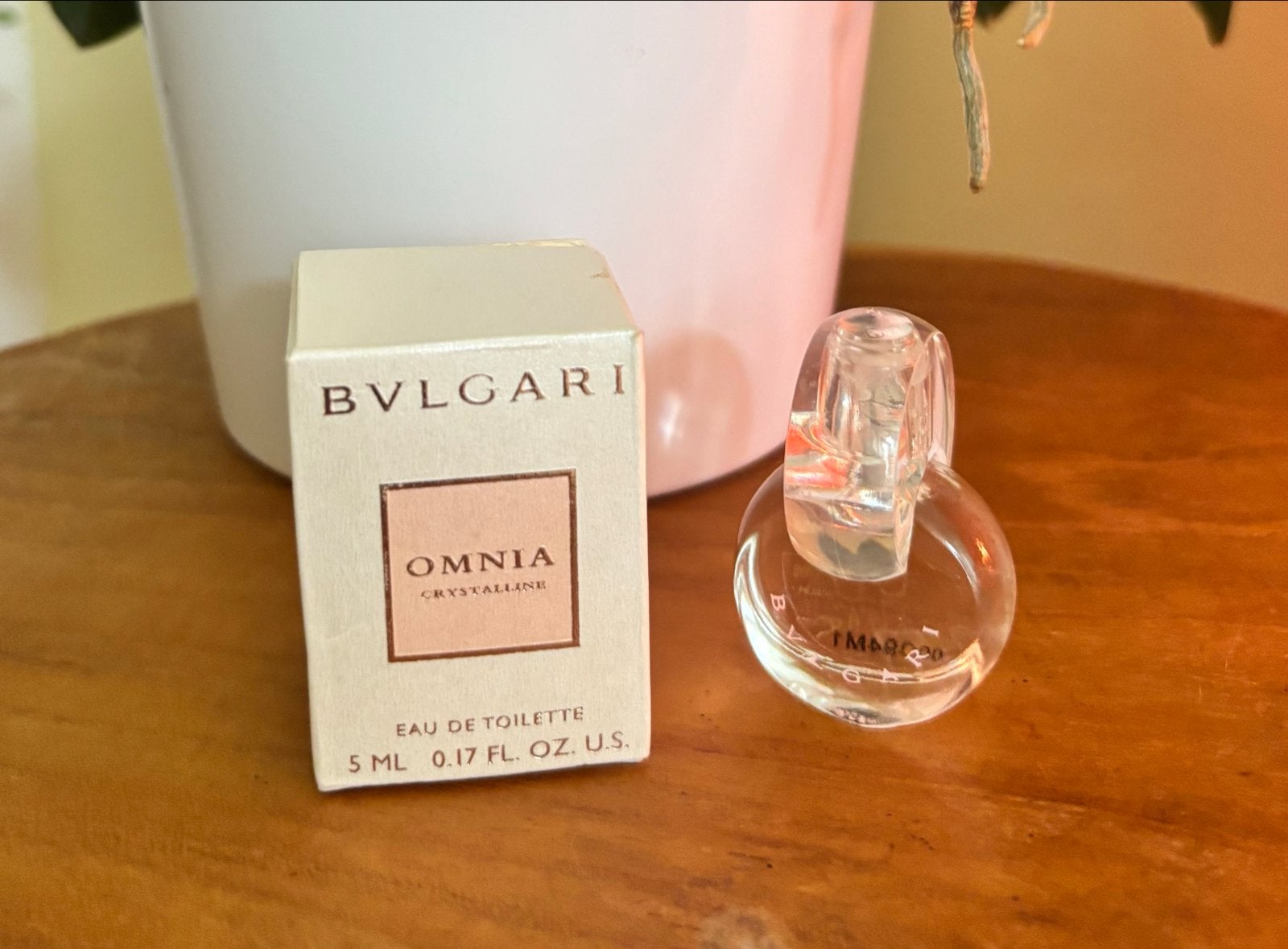 Miniatuur BVLGARI Omnia Crystalline Eau de toilette 5ml, Ophalen of Verzenden, Nieuw