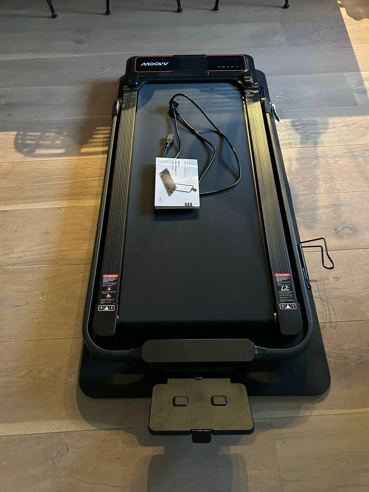 Moovv SmartStep Pro v3 Loopband Inklapbaar 1-12km/u, Ophalen, Zo goed als nieuw, Metaal, Loopband