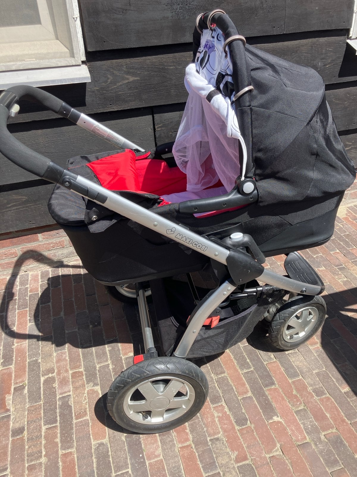 Complete Maxi-Cosi 3-in-1 Kinderwagen met accessoires, Ophalen, Gebruikt, Combiwagen, Met autostoeltje