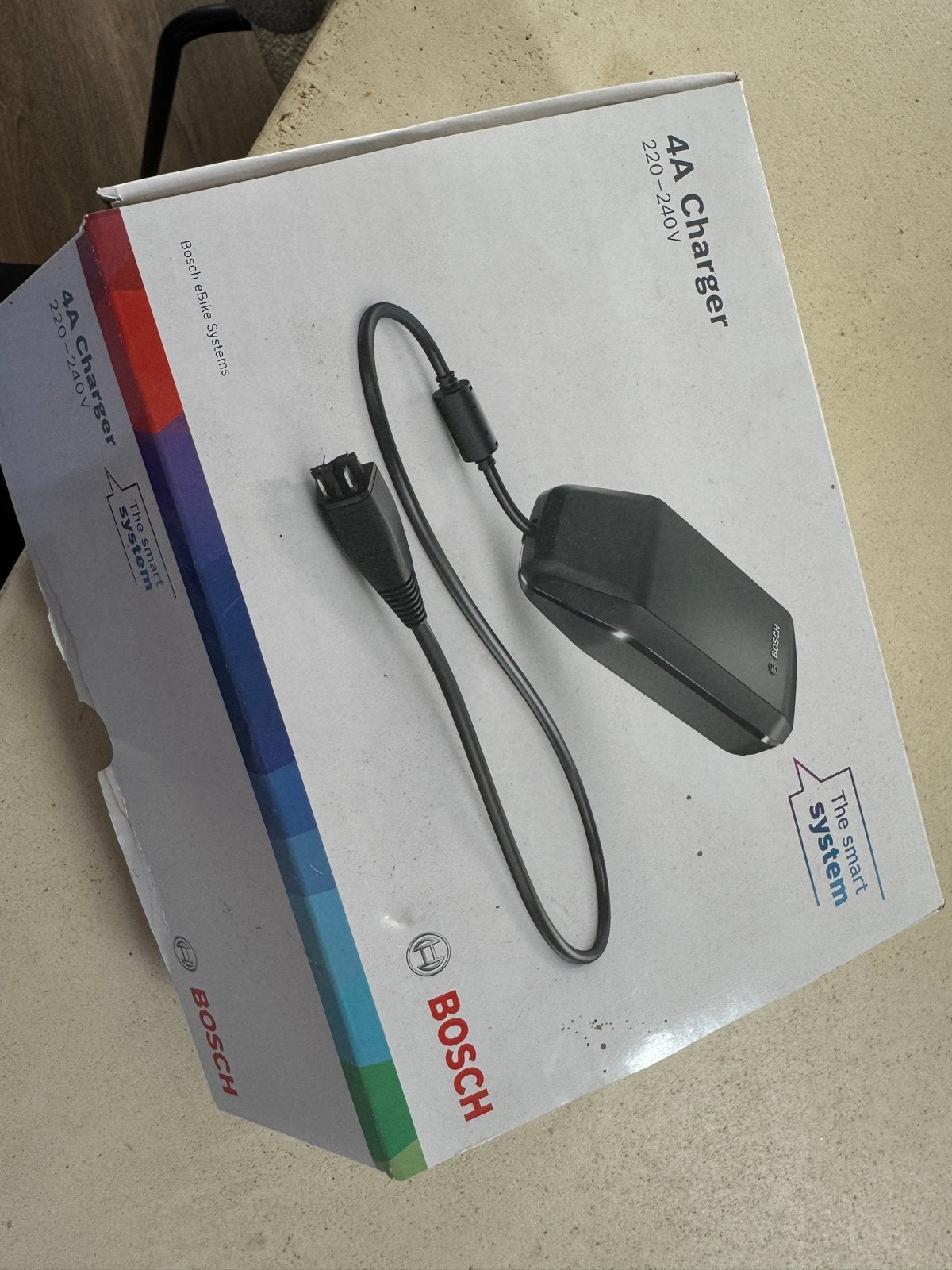 Bosch 4A Oplader voor E-bike - Het slimme systeem, Zo goed als nieuw