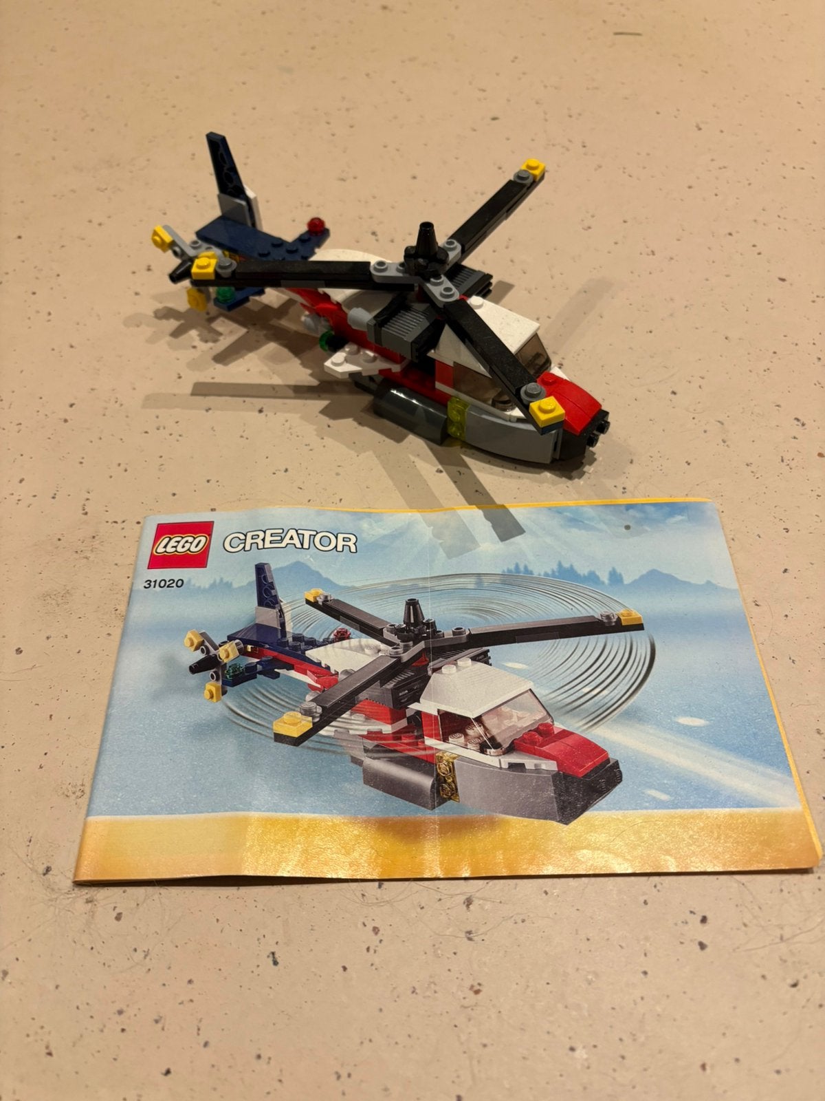 31020 Lego creator oa helikopter, Ophalen of Verzenden, Zo goed als nieuw