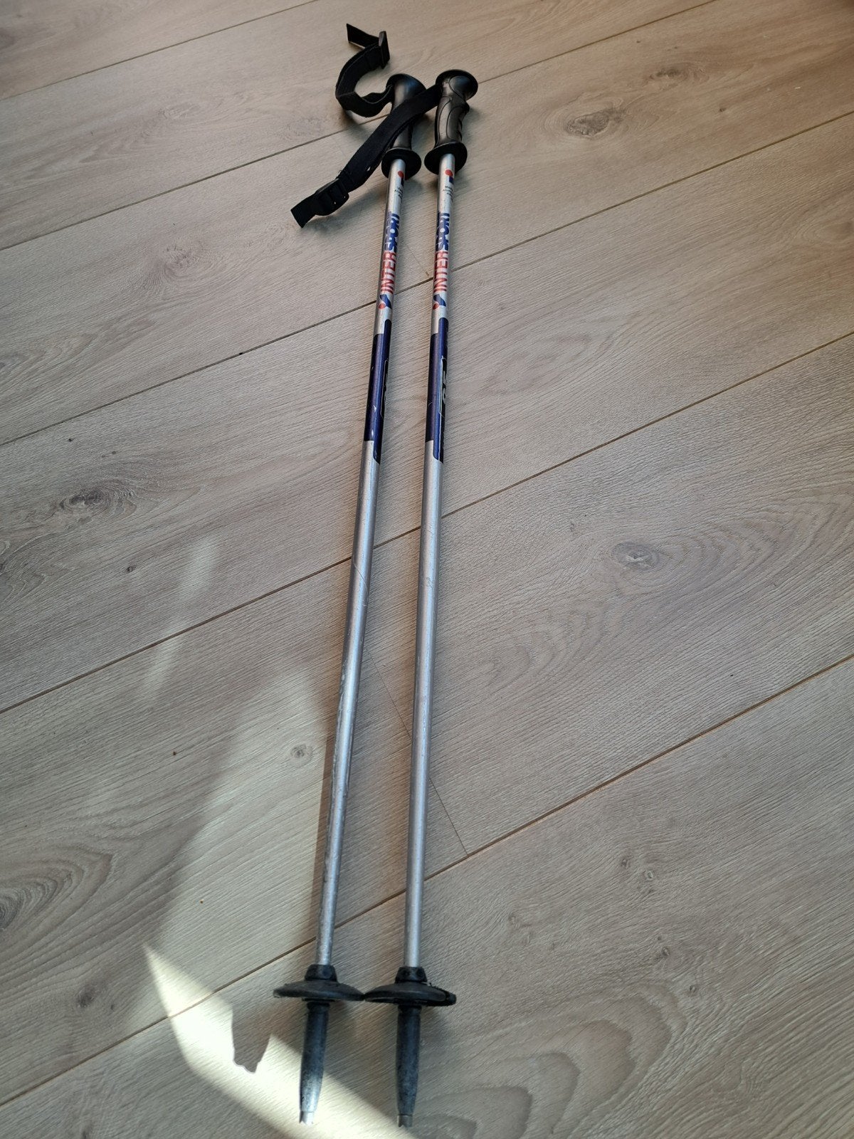 Skistokken Intersport 95 cm, Gebruikt, Stokken, Skiën, Minder dan 100 cm