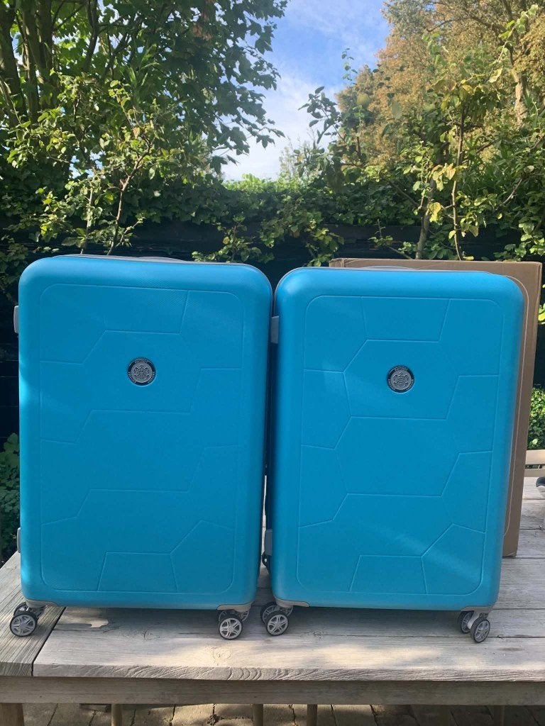 Suitsuit koffers, Overige materialen, 45 tot 55 cm, Ophalen of Verzenden, Zo goed als nieuw