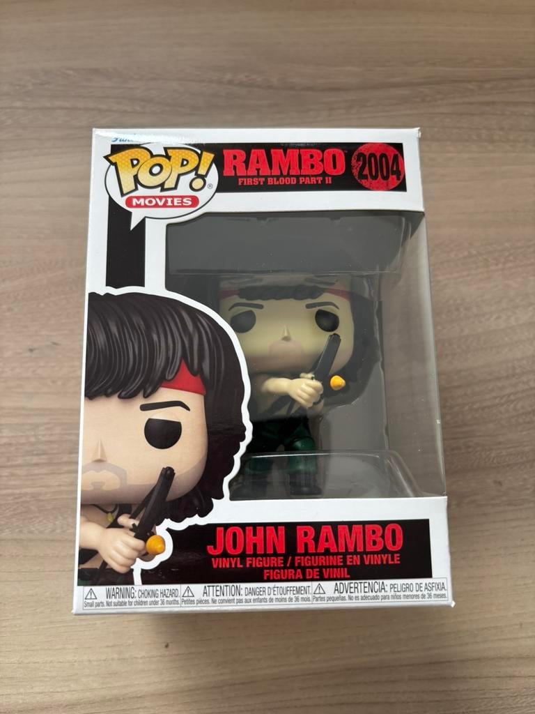 John Rambo #2004 Funko Pop! Movies – First Blood Part II –, Verzamelen, Funko Europe, Ophalen of Verzenden, Zo goed als nieuw