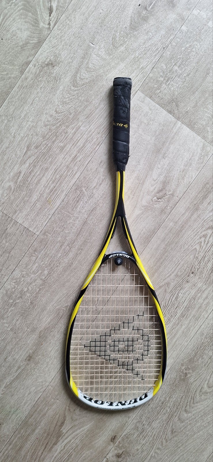 Dunlop Blackstorm Graphite Squash Racket met hoes en ballen, Ophalen of Verzenden