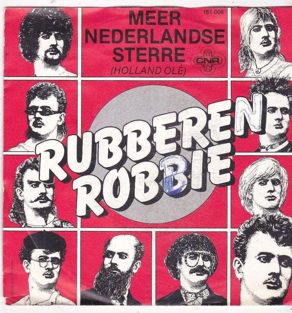 7"Single Rubberen Robbie-Meer Nederlandse Sterre, Ophalen of Verzenden, Gebruikt, 7 inch, Nederlandstalig