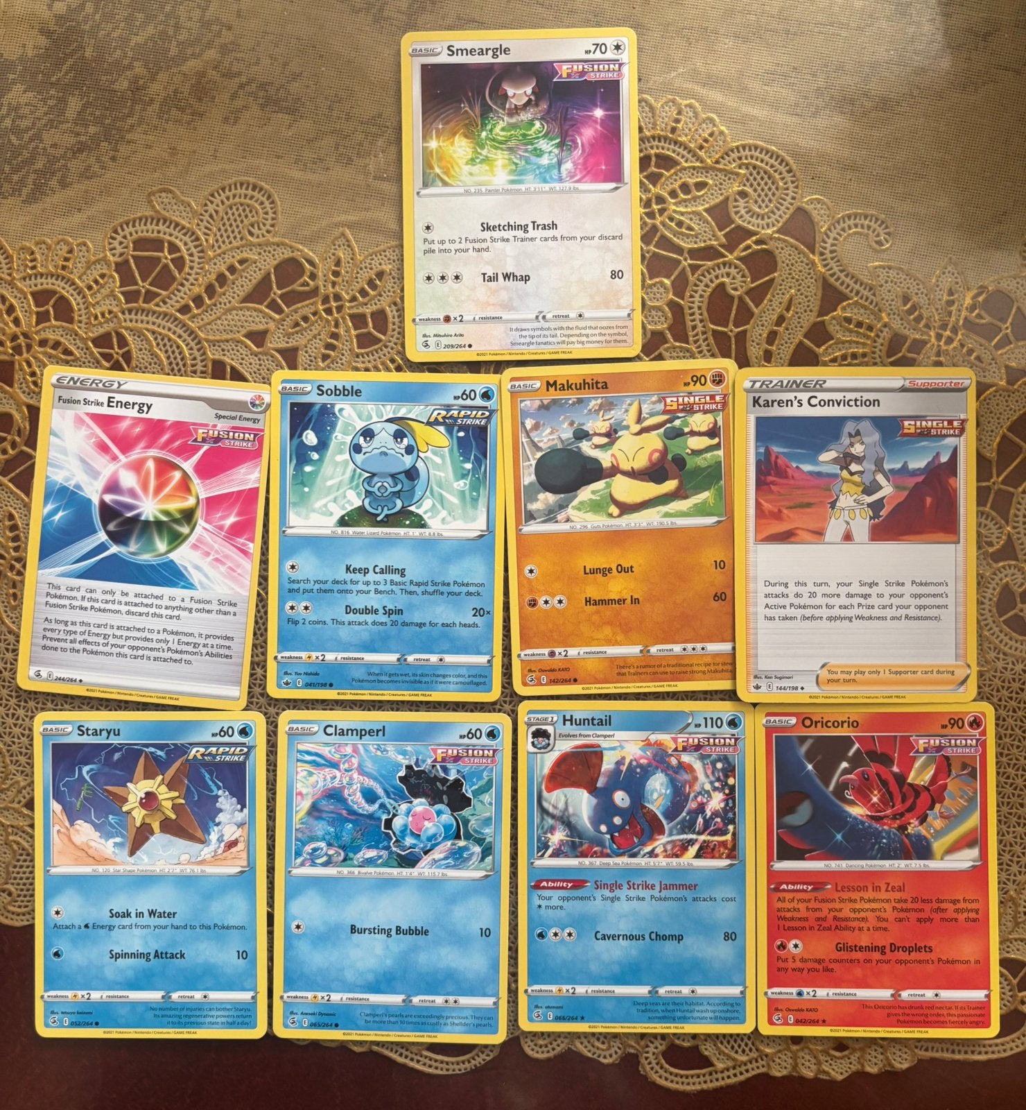 Stamped pokemon kaarten, Verzenden, Zo goed als nieuw, Meerdere kaarten
