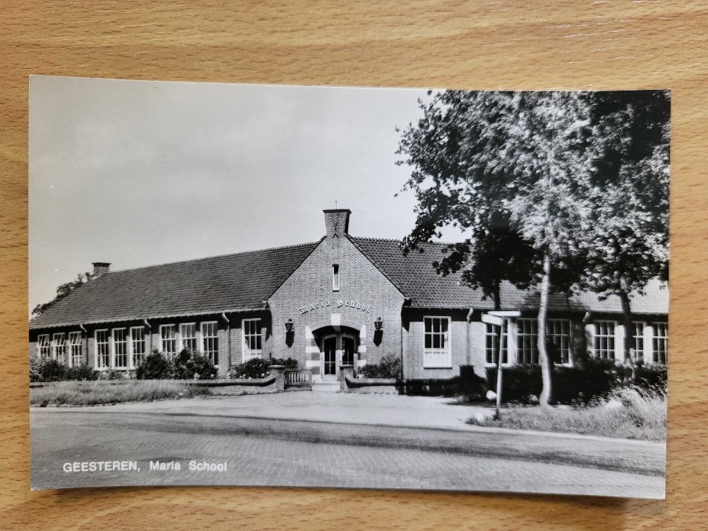 ansicht GEESTEREN Maria school, Ophalen, Voor 1920, Overijssel