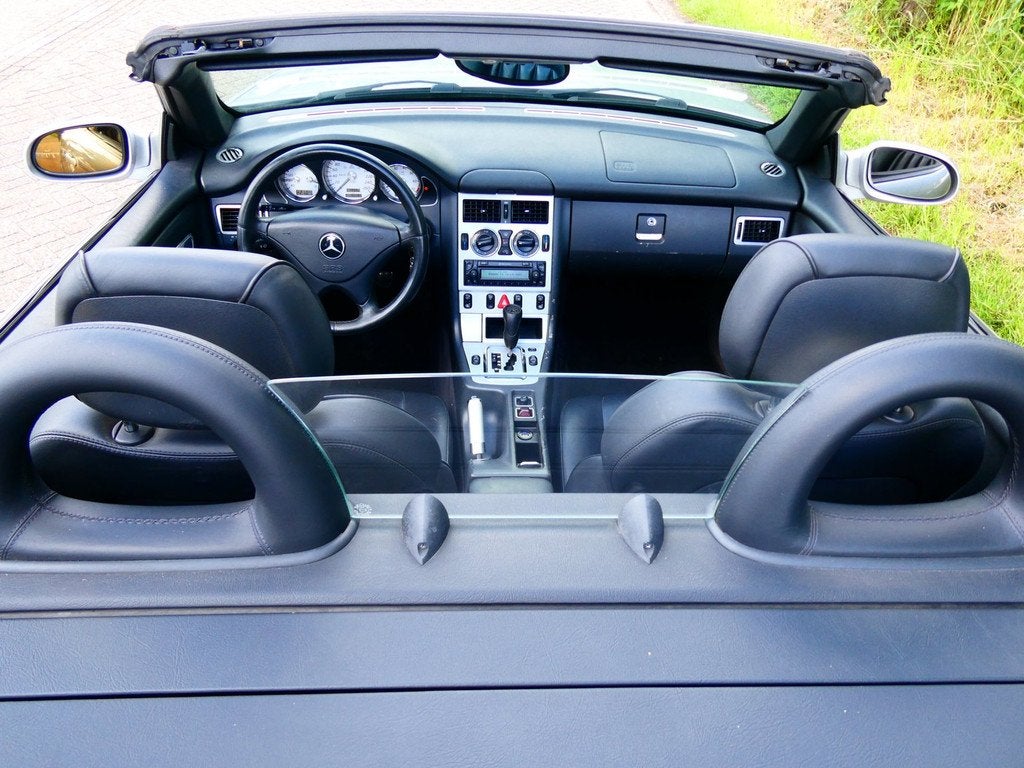 Mercedes-Benz SLK-klasse 200 K Automaat 163pk Leder 152.000k, Auto's, Mercedes-Benz, Automaat, 1998 cc, Achterwielaandrijving