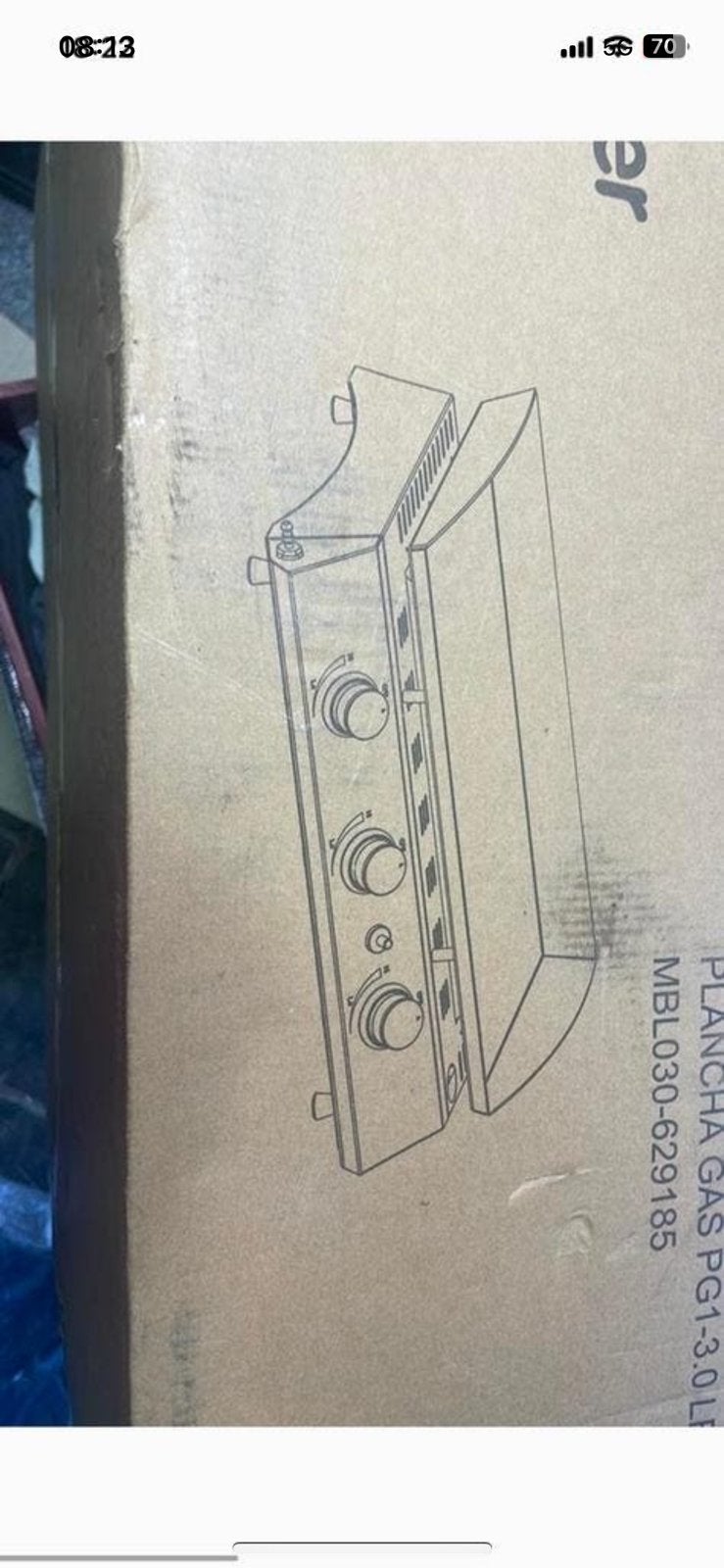 Gas barbecue zo goed als nieuw, Ophalen, Zo goed als nieuw