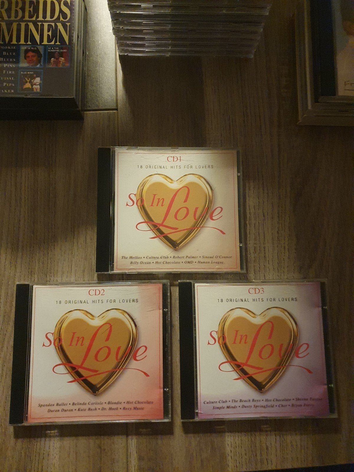 3x cd so in love, Ophalen of Verzenden, Zo goed als nieuw, Pop