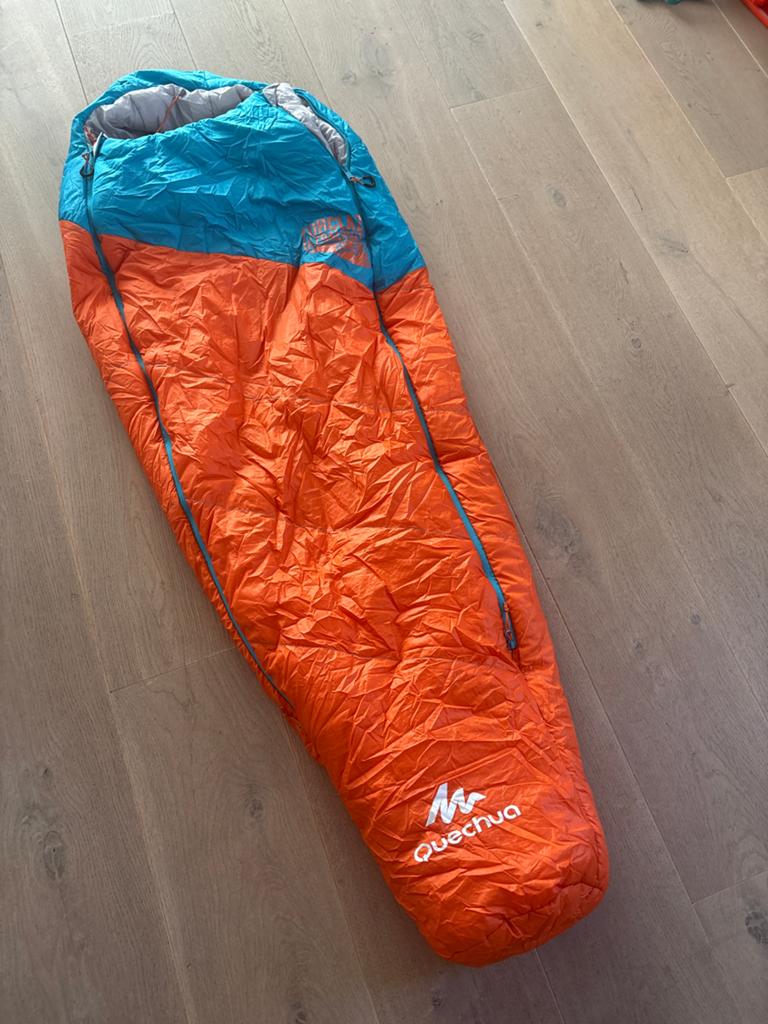 Quechua Forclaz Ultralight Slaapzak Junior 0-5C, Ophalen, Zo goed als nieuw