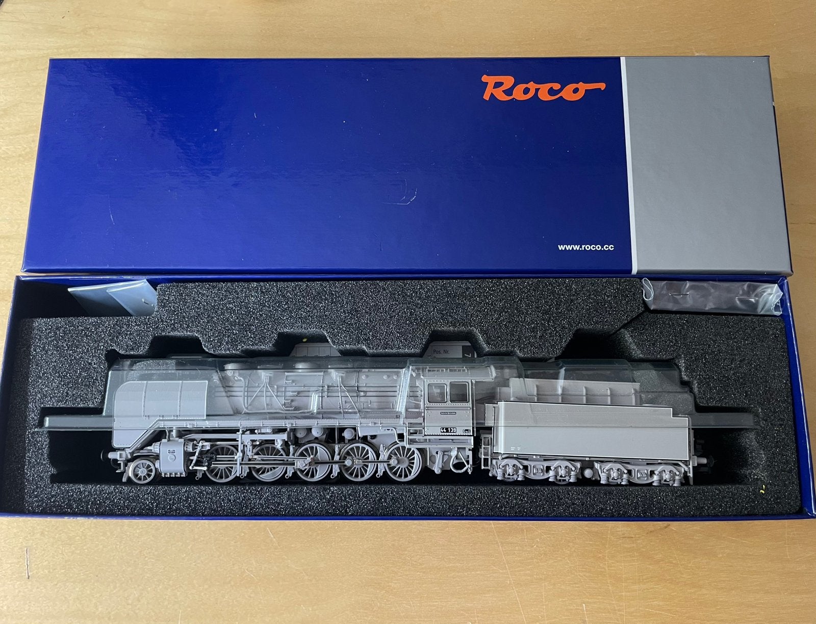 Roco voor Märklin: Stoomlocomotief BR 44 139 - Nieuw in doos, Info@roco.cc, Wisselstroom, Locomotief, Nieuw