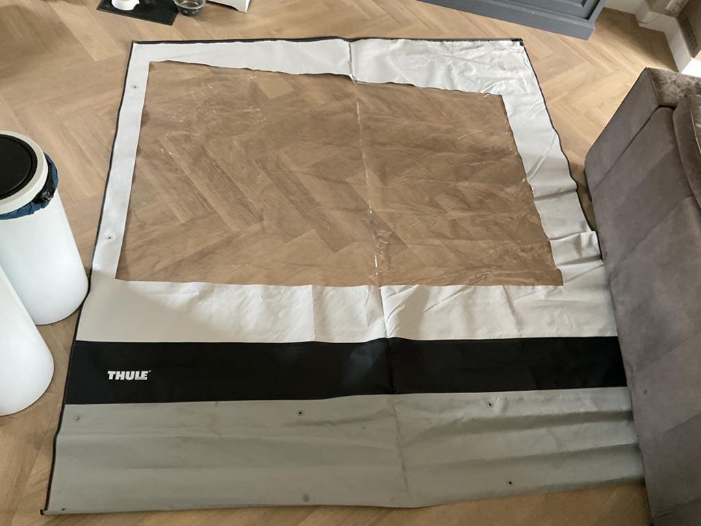 Thule rain blocker side G2 zijwand 250 m, Ophalen of Verzenden, Gebruikt