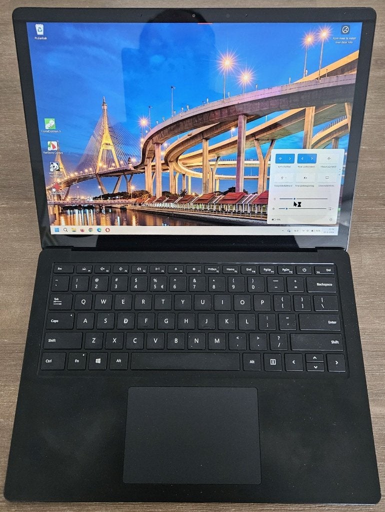 Surface Laptop 4 met i7-1185, 16GB RAM en accu met 85% SoH, Ophalen, 256 GB, 2 tot 3 Ghz, Qwerty