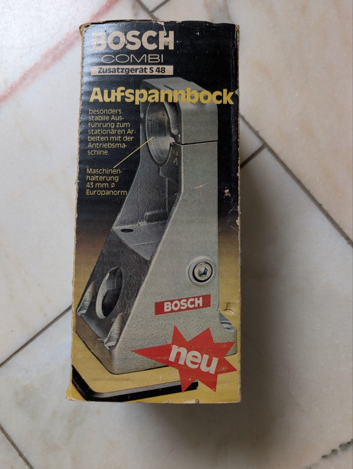 Bosch Combi Opspanbok S 48 - vintage in doos, Ophalen of Verzenden, Zo goed als nieuw, Overige typen, Bosch