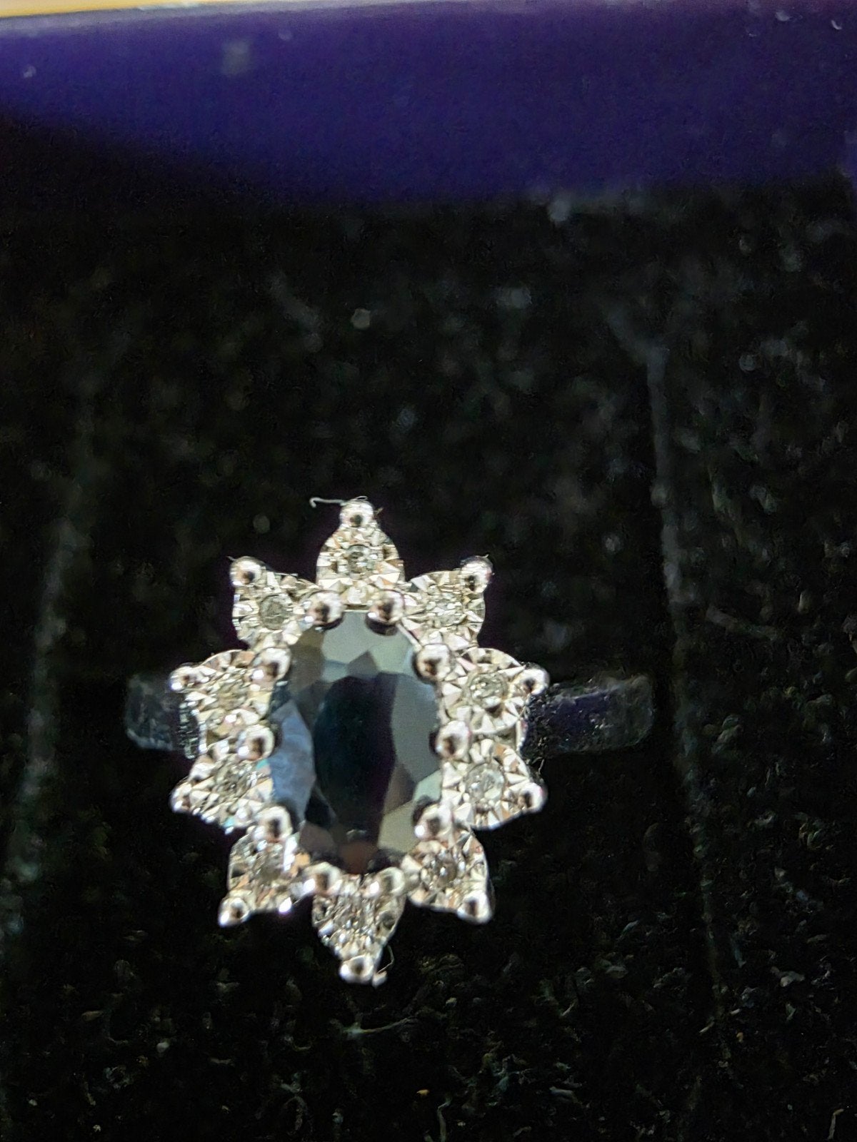 Verzilverd ring, Sieraden, Tassen en Uiterlijk, Piercings, Ophalen, Zo goed als nieuw, Zilver, Overige typen