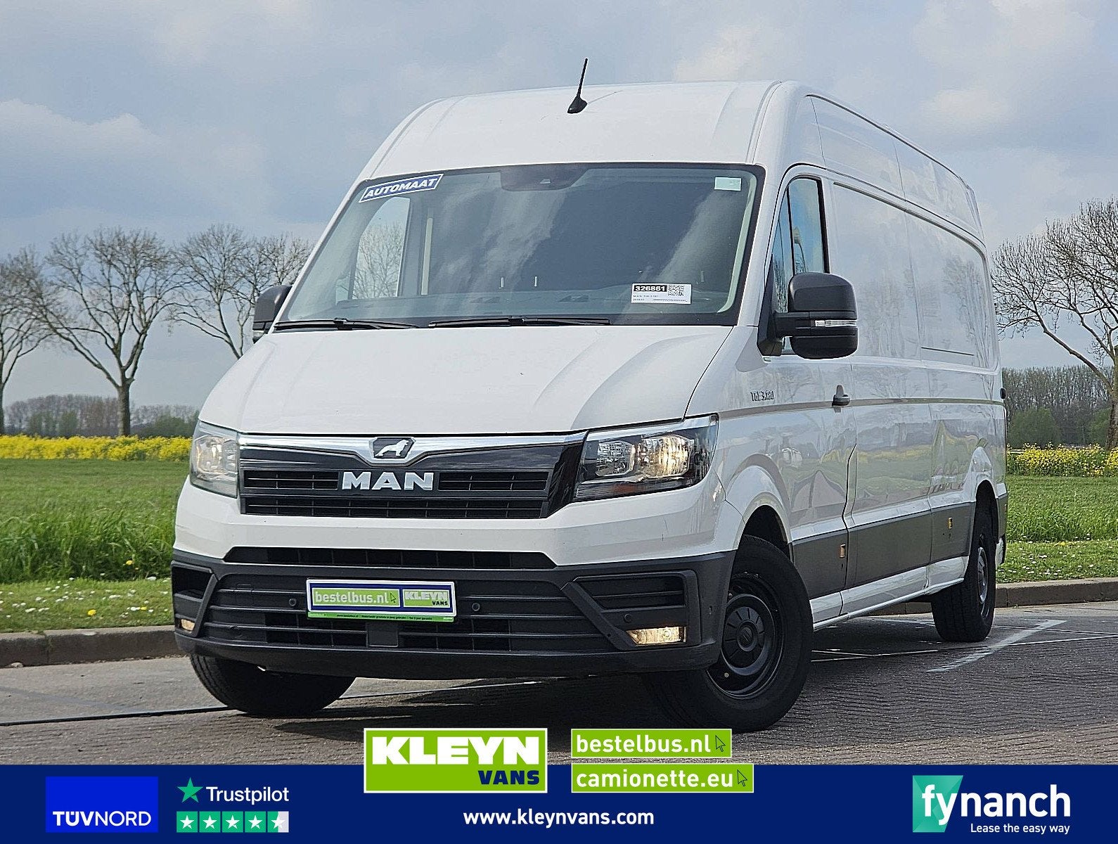 M.A.N. TGE 3.180 l4h3 maxi automaat!, Auto's, Automaat, Gebruikt, Euro 6, 2102 kg