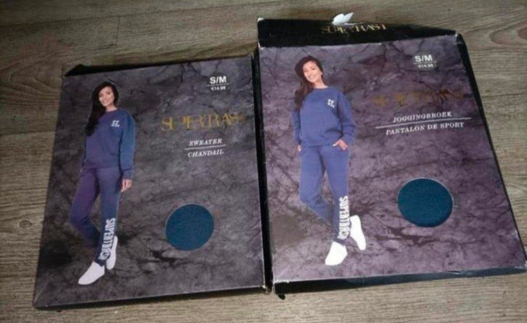 💠joggingbroek en sweater van supertrash💠 maat M, Maat 38/40 (M), Supertrash, Zo goed als nieuw, Verzenden
