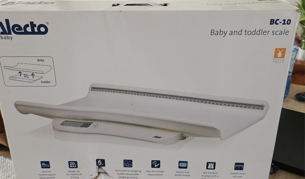 Alecto BC-10 Baby Scale, Ophalen, Zo goed als nieuw