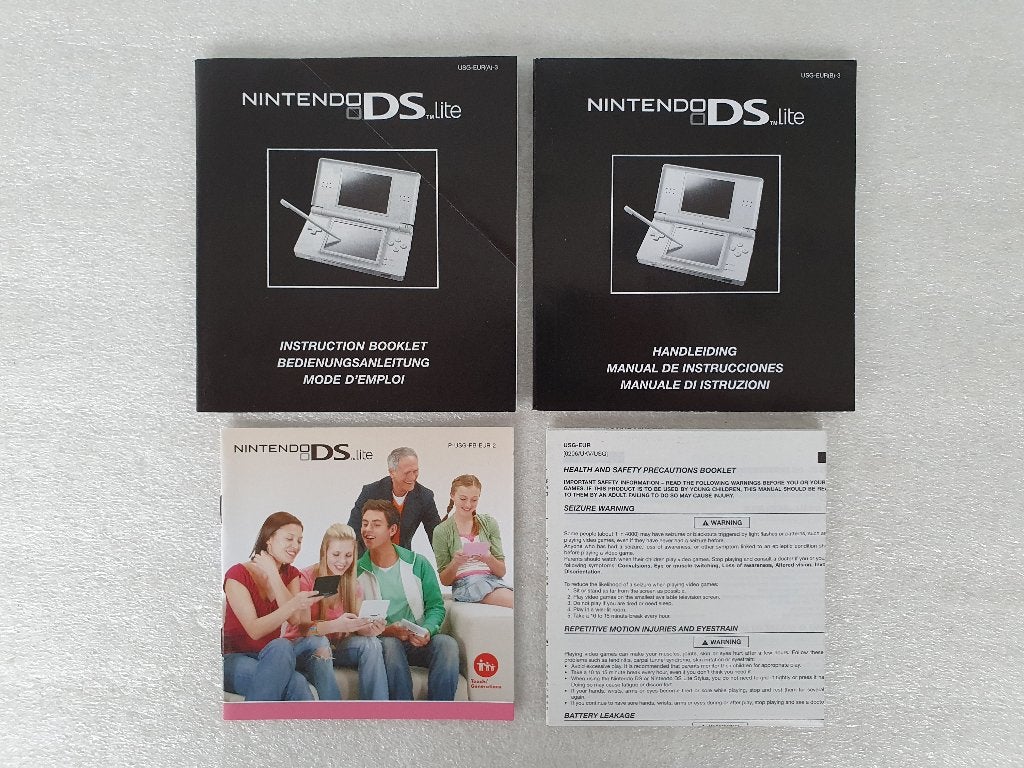 Lot handleidingen en folders Nintendo DS Lite, Ophalen of Verzenden, Gebruikt, DS Lite, Overige typen