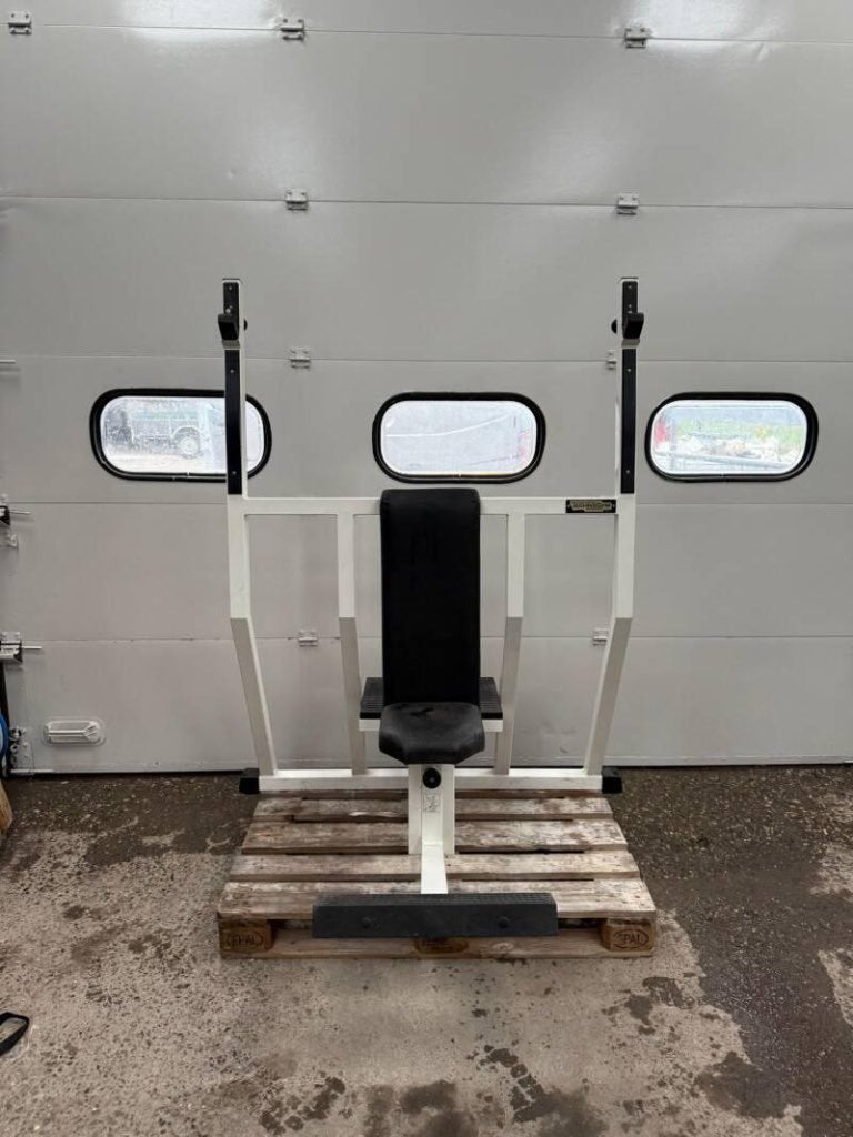 Technogym Isotonic schoulderbench/ military press, Sport en Fitness, Gebruikt, -, -, Overige typen