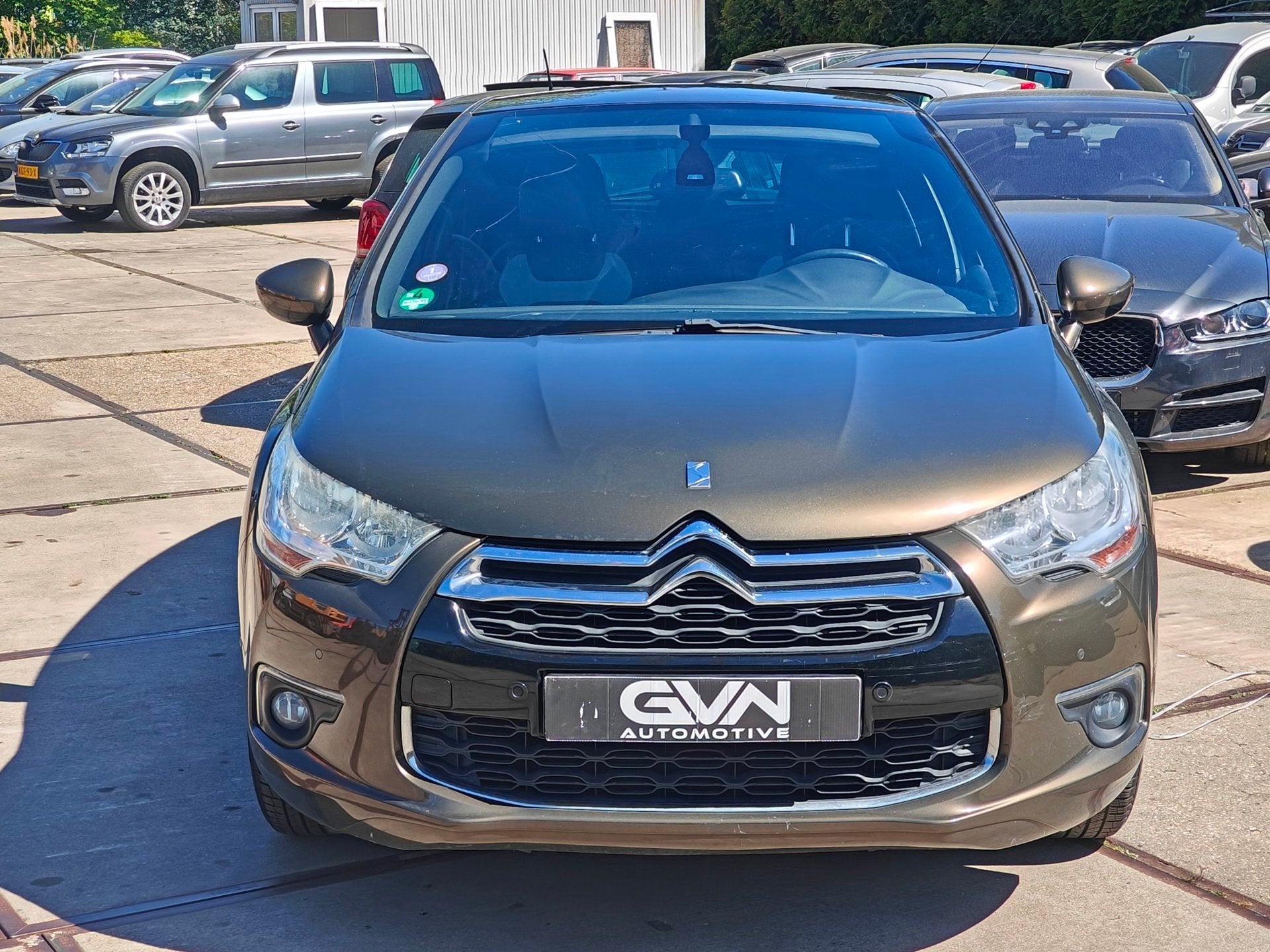 Citroen DS4 1.6 VTi So Chic | LEDER | MASSAGE | DODEHOEK | P, Auto's, Citroën, Euro 5, Gebruikt, 4 cilinders, Bruin