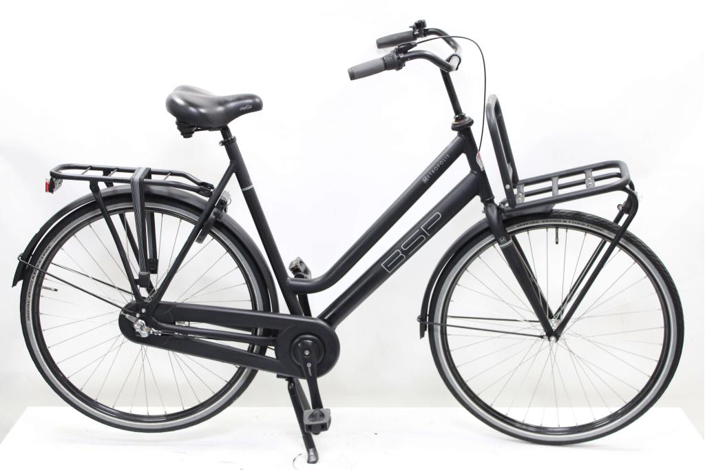 Refurbished Bsp Metropolis Transport 63cm - Transportfiets, Terugtraprem, Gebruikt, Versnellingen, Niet ingevuld