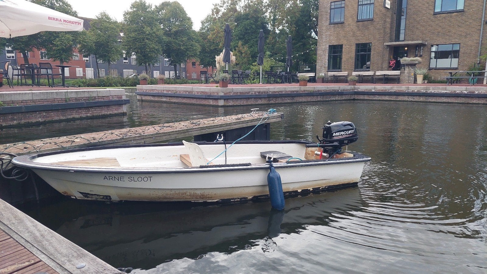 Héérlijk 6pk bootje! Ook voor 020 fans (zie naam), Watersport en Boten, Tot 1.00 meter, Kussenset, Ophalen, Overige merken