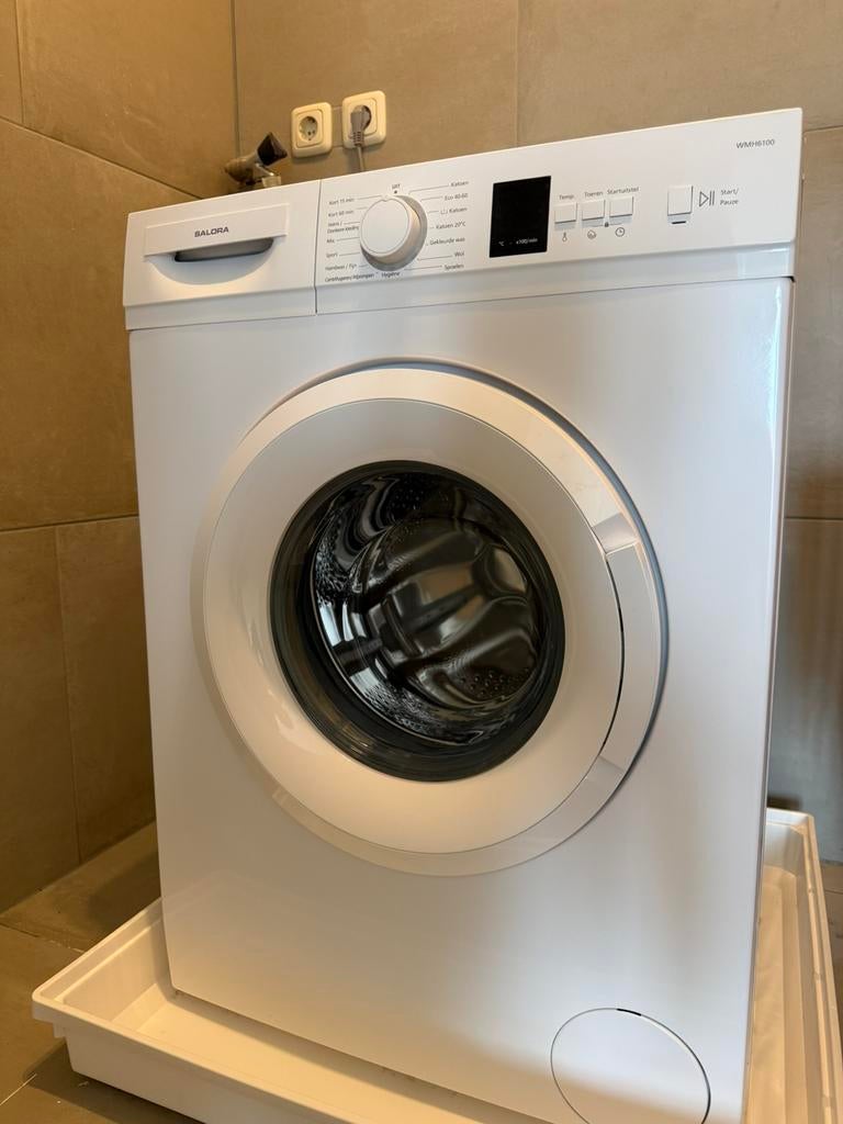 Zeer nette, werkende wasmachine - afleveren is mogelijk, Witgoed en Apparatuur, Ophalen, 6 tot 8 kg, Minder dan 1200 toeren, Minder dan 85 cm