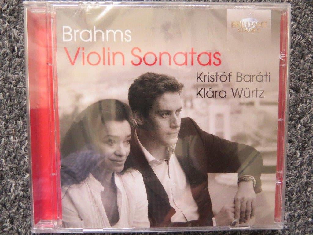 Cd: Brahms, Violin Sonatas, Klara Wurtz, Piano, Kristof Bara, Ophalen of Verzenden, Classicisme, Nieuw in verpakking, Kamermuziek