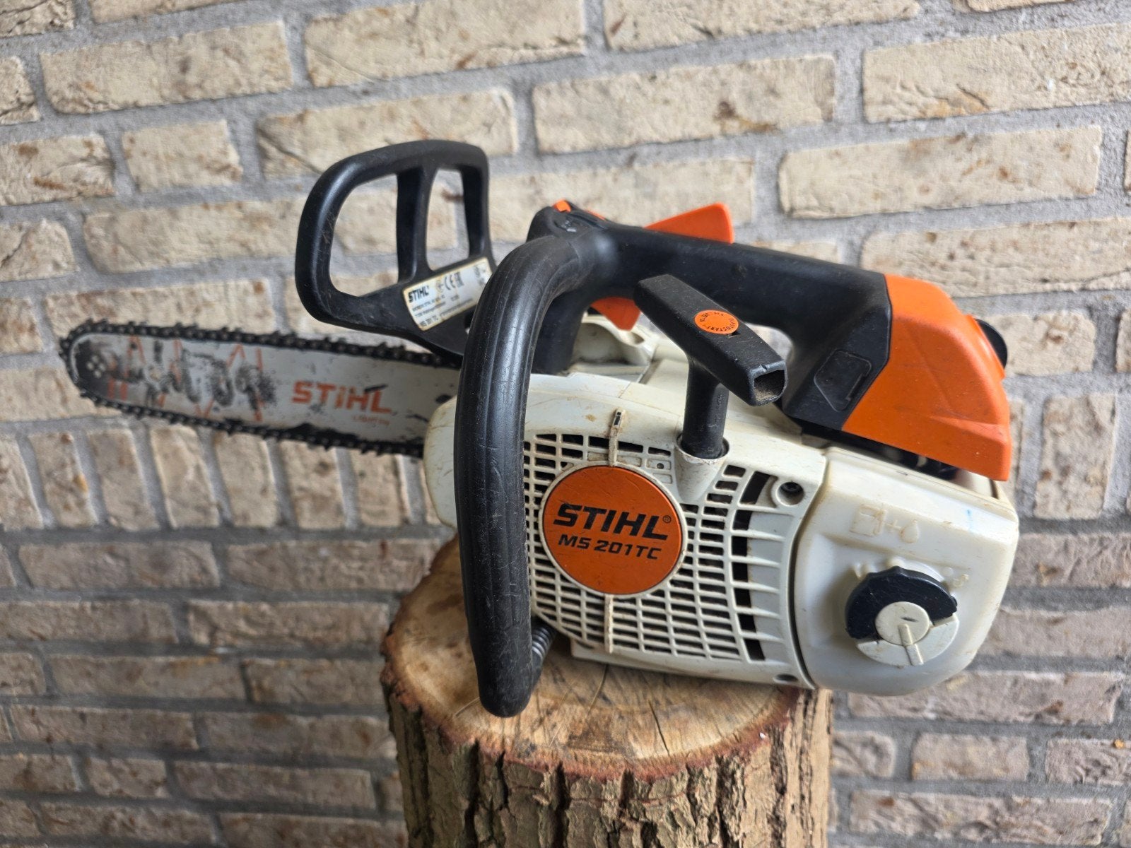 sthil moterzaag stihl ms 201t tophandle, Tuin en Terras, Hand-tuingereedschap, Ophalen of Verzenden, Gebruikt